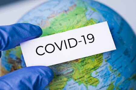 COVID-2019, the name chosen by WHO for the new rapidly spreading Coronavirus outbreak that originatedの写真素材