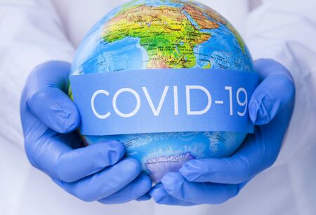 Coronavirus. Quarantine Stay at home. Pandemic. Coronavirus outbreak. COVID-19の写真素材