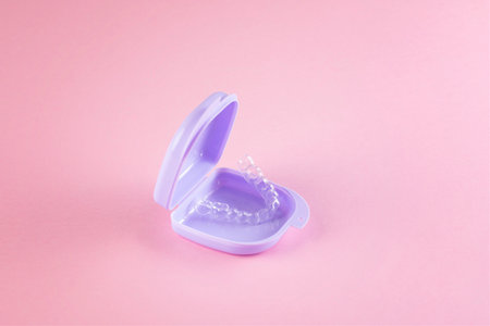 orthodontic treatment with invisible braces