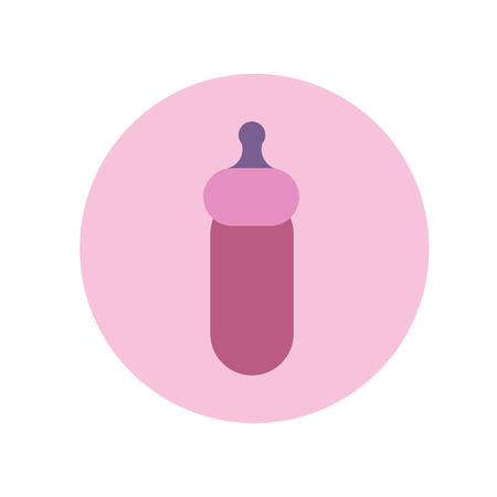 baby bottle iconのイラスト素材
