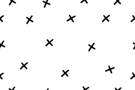 Abstract vector simple pattern. Seamless minimalist scandinavian background