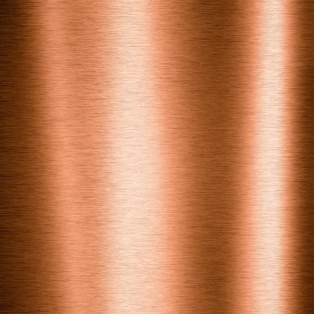 Brushed copper metallic plate useful for backgrounds Brushed copper metallic plate useful for backgrounds
