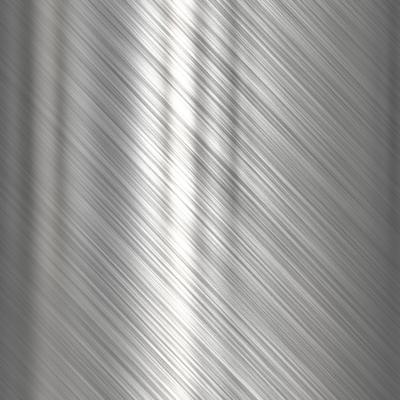 Metal background or texture of light brushed steel  plateの写真素材
