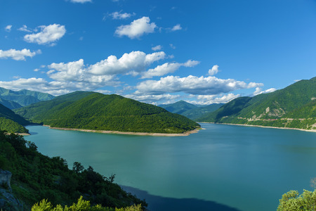 Tbilisi Reservoir in the mountains. Reservoir in the mountains.の写真素材
