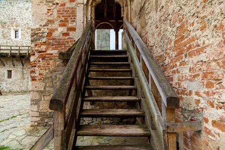 Abandoned staircase.の写真素材
