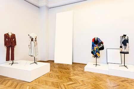 Kiev, Ukraine, March 18, 2019: Exhibition of the Chloe Couture collection at the National Museum of...