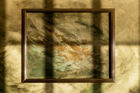 Decorative Multicolored Wall Plaster Texture for Design and Creativityの写真素材