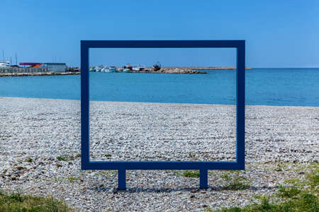 Beautiful sea landscapes in Montenegroの写真素材