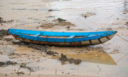 Tourist Junks and Floating village in Halong Bay, Vietnam.の写真素材