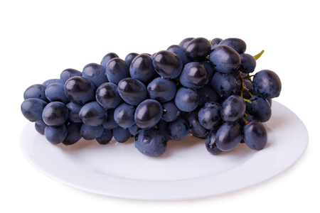 purple grapesの写真素材