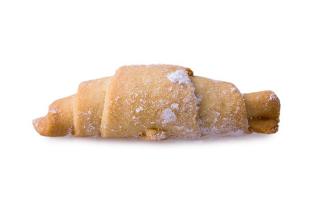 Croissant-shaped cookieの写真素材