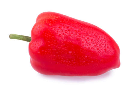 red bell pepperの写真素材