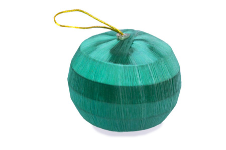 green Christmas toyの写真素材