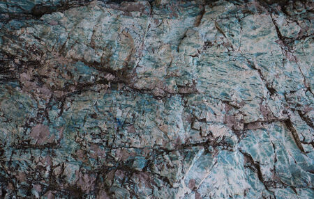 Closeup of blue-gray stone patternの写真素材