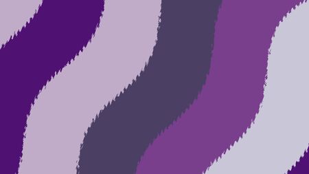 Vector ultraviolet background with wavy stripes with glitch effect. Uneven rippled edge