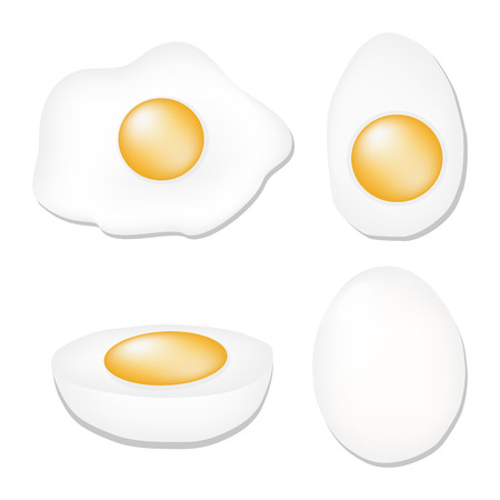 illustration of  eggs.のイラスト素材