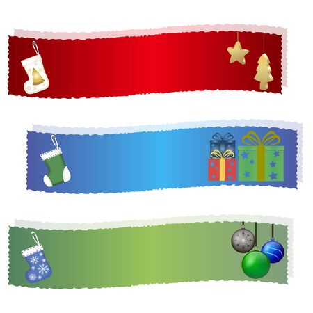new year and christmasのイラスト素材