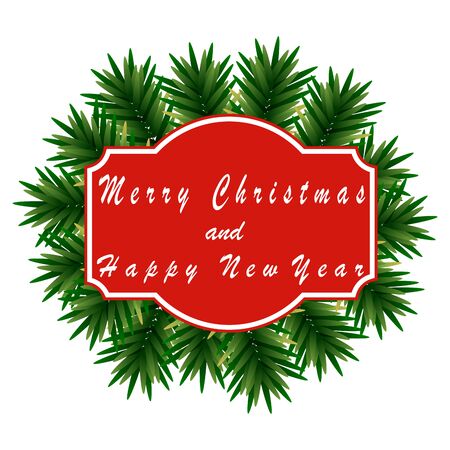 New Year and Christmas.のイラスト素材