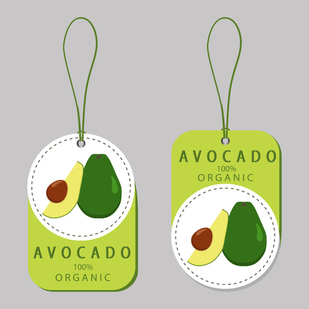 greens avocadoのイラスト素材