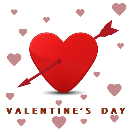celebration holiday St. Valentine's dayのイラスト素材