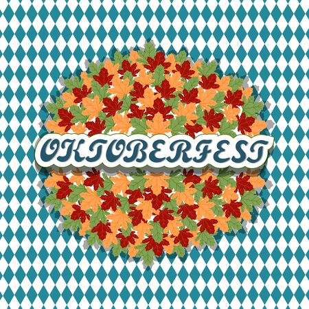Vector for a bar banner oktoberfest pub during the festival beer mug glass.のイラスト素材