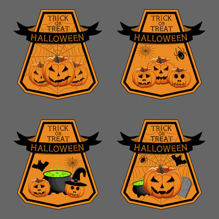 Vector illustration for celebrating holiday Halloween.のイラスト素材