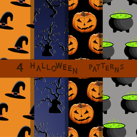 Vector illustration for celebrating holiday Halloween.のイラスト素材