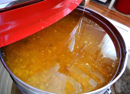 The abstract photo for theme natural honeyの写真素材