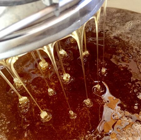 The abstract photo for theme natural honeyの写真素材