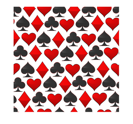Abstract vector illustration for pokerのイラスト素材