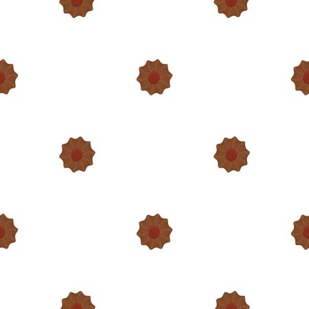 Illustration on theme big set identical biscuit, kit colorful pastry cookie. Cookie consisting of collectible natural tasty food biscuit, pastry accessory. Eat fresh pastry biscuit from same cookie.のイラスト素材