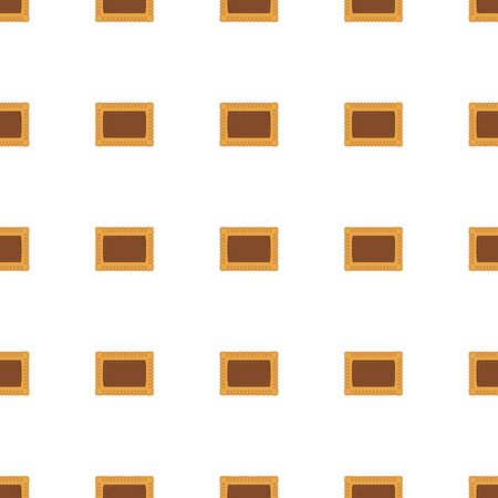 Illustration on theme big set identical biscuit, kit colorful pastry cookie. Cookie consisting of collectible natural tasty food biscuit, pastry accessory. Eat fresh pastry biscuit from same cookie.のイラスト素材