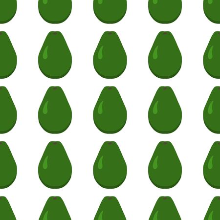 Illustration on theme big colored seamless avocado, bright fruit pattern for seal. Fruit pattern consisting of beautiful seamless repeat avocado. Simple colorful pattern fruit from seamless avocado.のイラスト素材