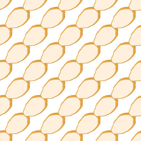 Illustration on theme of bright pattern jerusalem artichoke, root for seal. Root pattern consisting of beautiful jerusalem artichoke, many meal. Simple colorful root pattern from jerusalem artichoke.のイラスト素材