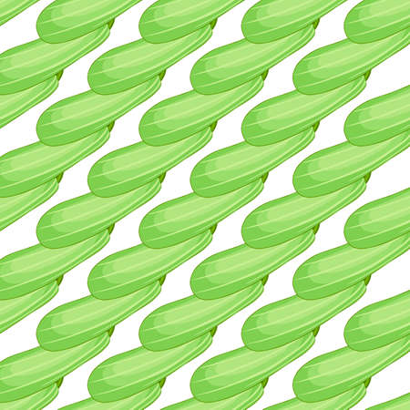 Illustration on theme of bright pattern zucchini, vegetable squash for seal. Vegetable pattern consisting of beautiful zucchini, many squash. Simple colorful vegetable pattern from squash zucchini.のイラスト素材
