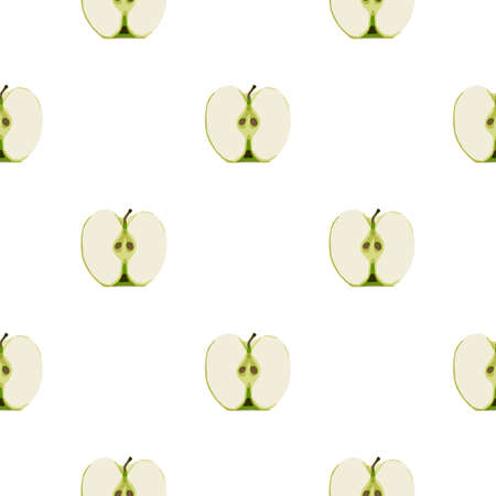 Illustration on theme big colored seamless apple, bright fruit pattern for seal. Fruit pattern...