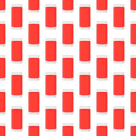 Illustration on theme big colored lemonade in glass cup for natural drink. Lemonade pattern consisting of collection kitchen accessory, glass cup to organic food. Tasty fresh lemonade from glass cup.のイラスト素材