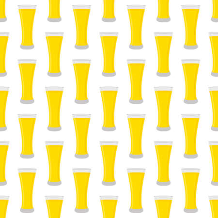 Illustration on theme big colored lemonade in glass cup for natural drink. Lemonade pattern consisting of collection kitchen accessory, glass cup to organic food. Tasty fresh lemonade from glass cup.のイラスト素材