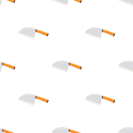 Illustration on theme pattern steel axes with wooden handle, metal ax for hunting. Big kit ax consisting of many identical axes on white background. Forged axes it main male accessory, ax for survivalのイラスト素材