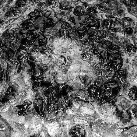 Photography on theme making homemade cherry jam in sugar for preservation, photo consisting of...