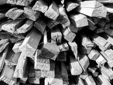Beautiful wooden fracture old oak, natural texture close up, texture consisting of old surface wooden fracture oak, striped texture wooden old oak, decorative tabby fracture for wallpaper backgroundの写真素材