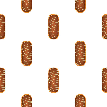 Pattern homemade cookie different taste in pastry biscuit, pattern cookie consist of collectible natural tasty food biscuit it pastry accessory, pattern pastry biscuit from sweet cookie to breakfastのイラスト素材