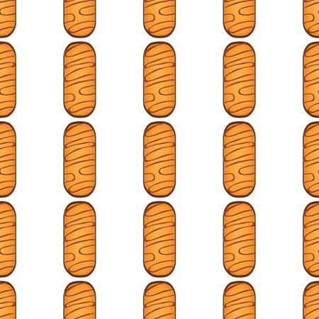 Pattern homemade cookie different taste in pastry biscuit, pattern cookie consist of collectible natural tasty food biscuit it pastry accessory, pattern pastry biscuit from sweet cookie to breakfastのイラスト素材