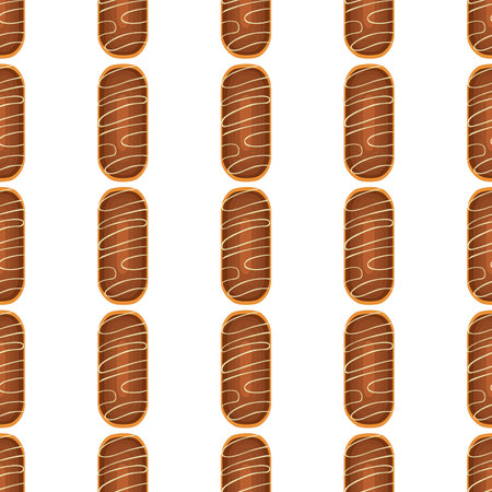 Pattern homemade cookie different taste in pastry biscuit, pattern cookie consist of collectible natural tasty food biscuit it pastry accessory, pattern pastry biscuit from sweet cookie to breakfastのイラスト素材