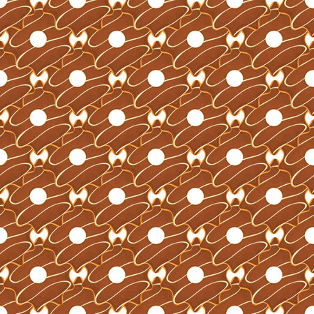 Pattern homemade cookie different taste in pastry biscuit, pattern cookie consist of collectible natural tasty food biscuit it pastry accessory, pattern pastry biscuit from sweet cookie to breakfastのイラスト素材