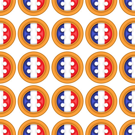Pattern cookie with flag country France in tasty biscuit, pattern cookie consist of flag country France on natural biscuit, fresh biscuit cookie with flag country France it creative pattern sweet foodのイラスト素材