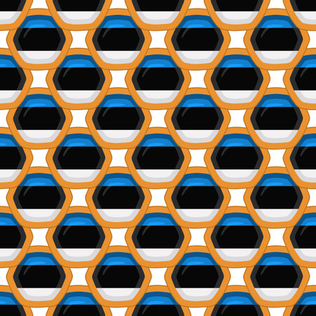 Pattern cookie with flag country Estonia in tasty biscuit, pattern cookie consist of flag country Estonia on natural biscuit, fresh biscuit cookie with flag country Estonia it new pattern sweet foodのイラスト素材