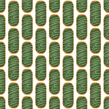 Pattern homemade cookie different taste in pastry biscuit, pattern cookie consist of collectible natural tasty food biscuit it pastry accessory, pattern pastry biscuit from sweet cookie to breakfastのイラスト素材