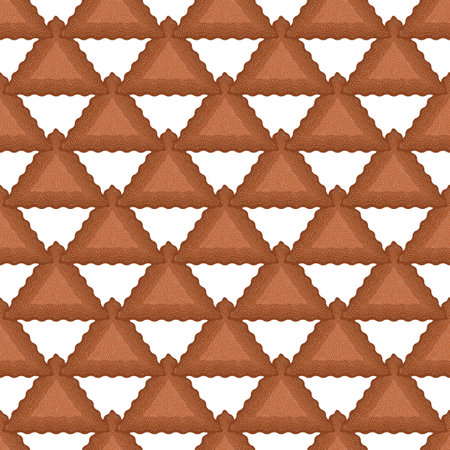 Pattern homemade cookie different taste in pastry biscuit, pattern cookie consist of collectible natural tasty food biscuit it pastry accessory, pattern pastry biscuit from sweet cookie to breakfastのイラスト素材