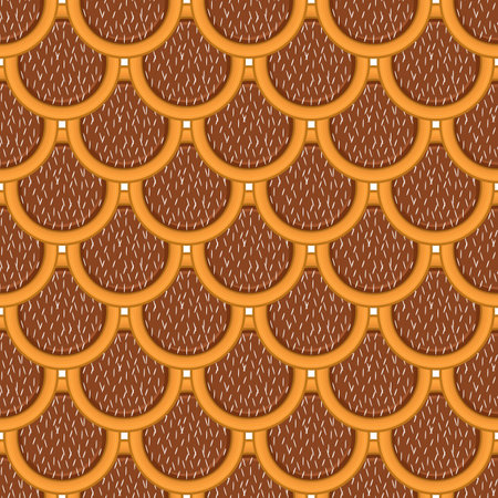 Pattern homemade cookie different taste in pastry biscuit, pattern cookie consist of collectible natural tasty food biscuit it pastry accessory, pattern pastry biscuit from sweet cookie to breakfastのイラスト素材